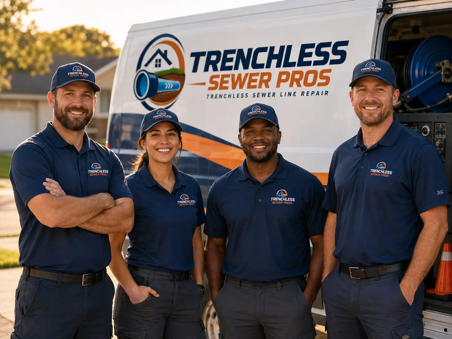 Trenchless Sewer Repair company in Chalmers, IN